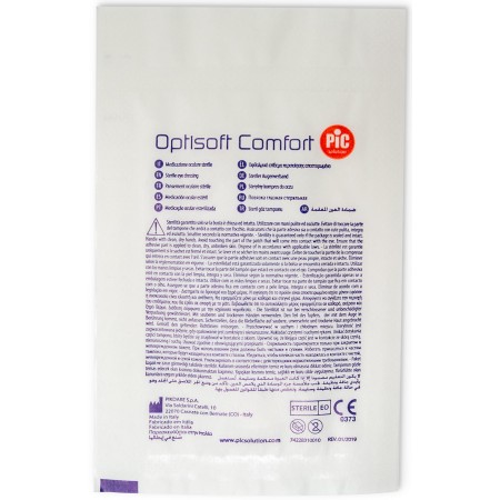 1 - Compressa oculare sterile con bordo adesivo