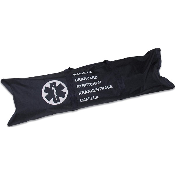 Custodia morbida in nylon per barelle Pronto Soccorso ATRAUMATICA  121,5 43,2 x 10 cm