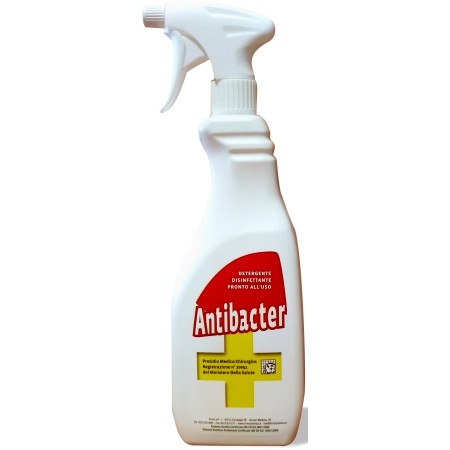 1 - Disinfettante Detergente Spray Superfici 750ml. Battericida - viruscida