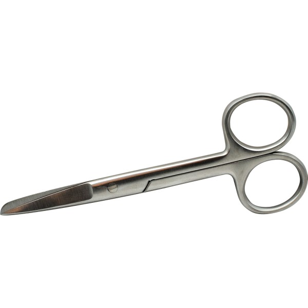 Forbice Pronto Soccorso in acciao inox punte alterne 11,5 cm