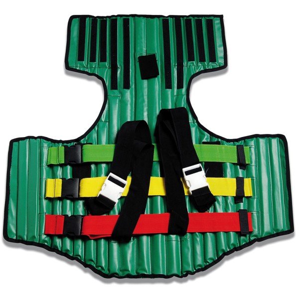 Immmobilizzatore Spinale di mergenza in senso verticale e orizzontale per la testa e la colonna vertebrale