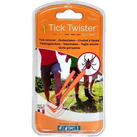 1 - Pinza Zecche in Blister DA 2 pz Sistema Rotante