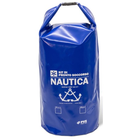 1 - Sacca di Pronto Soccorso nautico barca tenuta stagna D.M. 10/03/2022 TABELLA D 730×250 mm