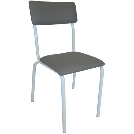 1 - Sedia da ambulatorio da attesa impilabile imbottita