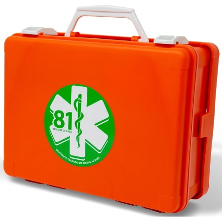 1 - Valigetta di Pronto Soccorso attacco a parete ART. 3 DPP 25 ALTO ADIGE  282x220x112 mm