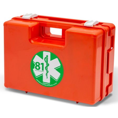 1 - Valigetta di Pronto Soccorso attacco a parete ART. 3 DPP 25 ALTO ADIGE fino a due persone con divisori interni  SAFARI 282x2