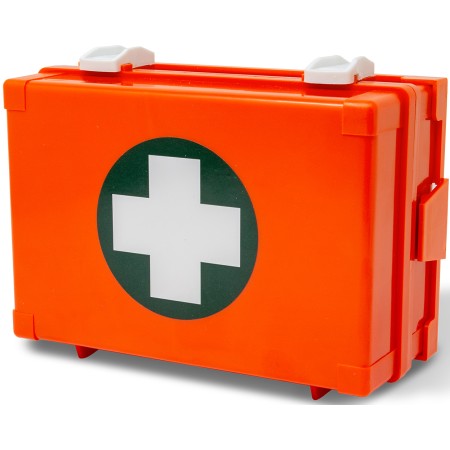 1 - Valigetta di Pronto Soccorso per ferite di piccole entità con divisori interni 185x144x78 mm