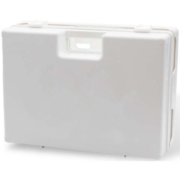 Valigetta Pronto Soccorso Vuota Multisan Bianca, Attacco a Muro, con divisori interni Tenuta Ermetica 443x338x147 mm