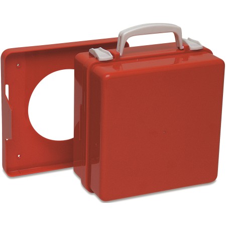 1 - Valigetta Pronto Soccorso Vuota PREMIER Arancio, Attacco a Muro, con divisori interni Tenuta Ermetica 210x210x120 mm