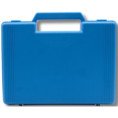1 - Valigetta Pronto Soccorso Vuota TRIX con Maniglia Astuccio AZZURRO Dim.230x170x45mm