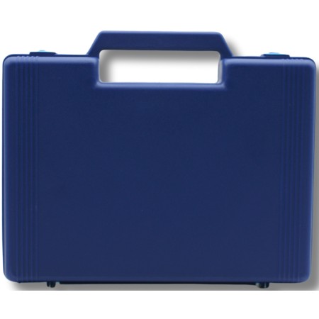 1 - Valigetta Pronto Soccorso Vuota TRIX con Maniglia Astuccio BLU Dim.230x170x45mm