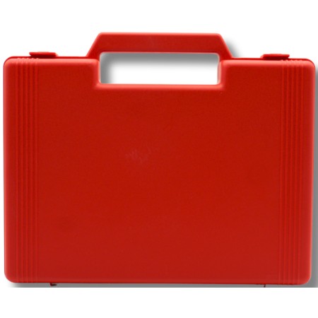 1 - Valigetta Pronto Soccorso Vuota TRIX con Maniglia Astuccio ROSSO Dim.230x170x45mm