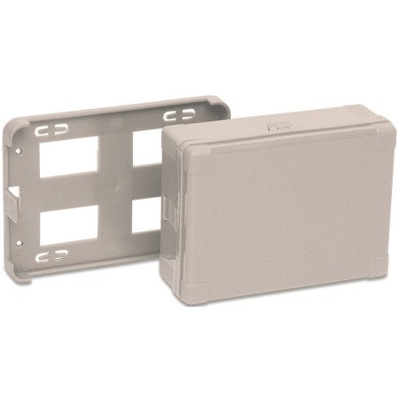 1 - Valigetta Pronto Soccorso Medic 0 Vuota Colore Bianco Supporto a Muro 180x135x65 mm