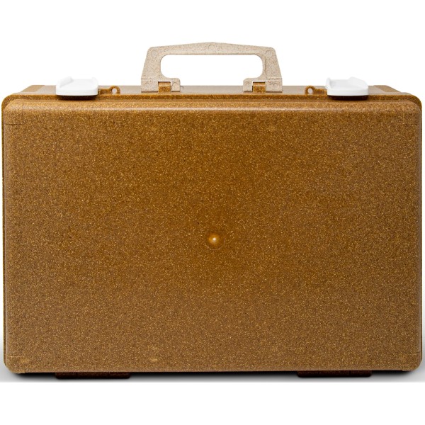 Valigetta Pronto Soccorso Vuota FUTURA XL Verde, 100% Materiali Riciclati, Supporto Muro 395x135x270 mm