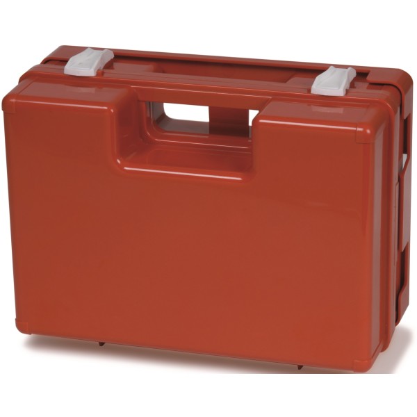 Valigetta Pronto Soccorso Vuota SAFARI Arancio, Attacco a Muro, con divisori interni Tenuta Ermetica 282x200x112mm