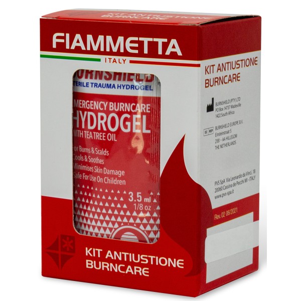 Prime GEL PER USTIONI 10 bustine Preparato Pronto Soccorso 3,5 g sterile BURNSHIELD --