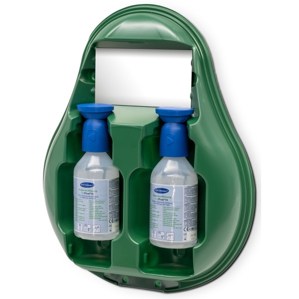 Prime Kit Lavaocchi di Emergenza Lavaggio Oculare Soluzione Salina Occhi 2x250 ml PH neutro 320x410x80 mm
