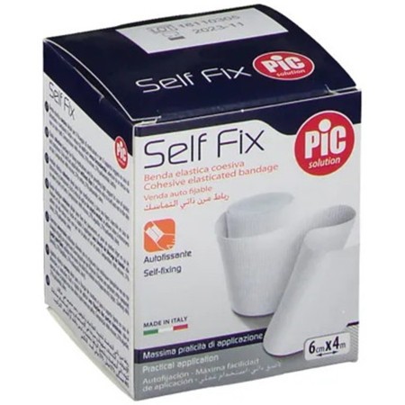 1 - Benda autoaderente leggera Tessuto Traspirante SEL FIX  m 4 x 6 cm --
