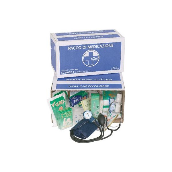 Pacco Di Medicazione, Pacco Di Reintegro Con Sfigmomanometro Allegato 1 Base Art. PS530