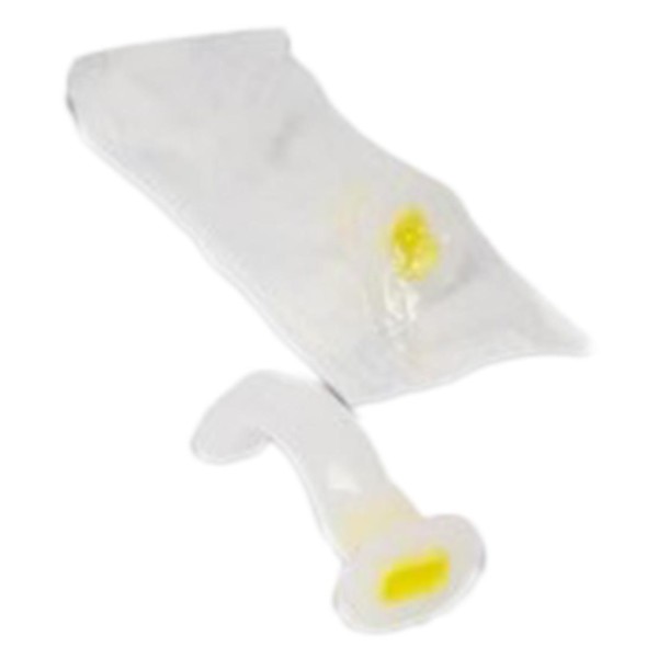 Cannula di Guedel anatomica solo un pezzo Misura 3 colore Giallo 90 mm Art. GUE070