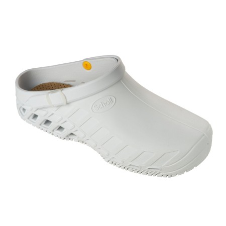 1 - Clog Evo Bianco White Scholl Zoccoli Sanitari Medicali Professional -