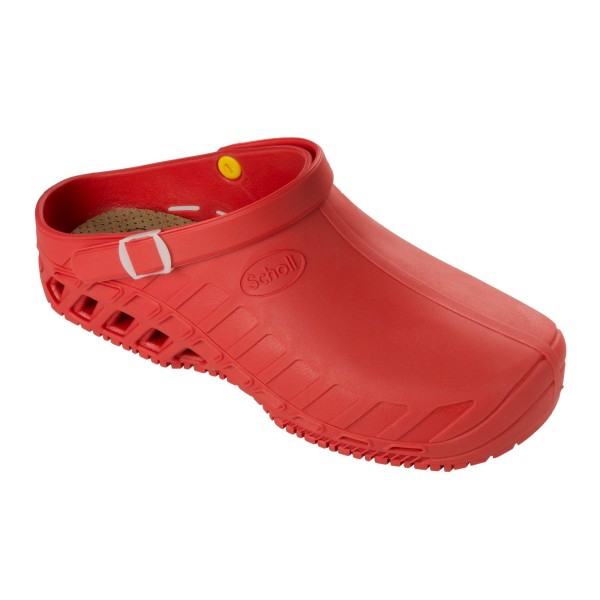 Scholl Clog Evo Rosso Red Zoccoli Sanitari Medicali Professional