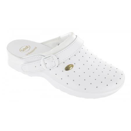 2 - Clog Racy bianco Scholl Zoccoli Sanitari Medicali professionale -