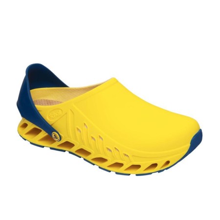 1 - EVOFLEX Scholl Yellow/Navy Blue Memory Cushion Professional