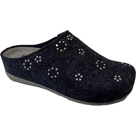 1 - INVERNESS ELASTIC Scholl Navy Blue tomaia in lana + borchiette