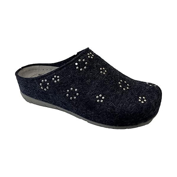 Prime INVERNESS ELASTIC Scholl Navy Blue tomaia in lana + borchiette
