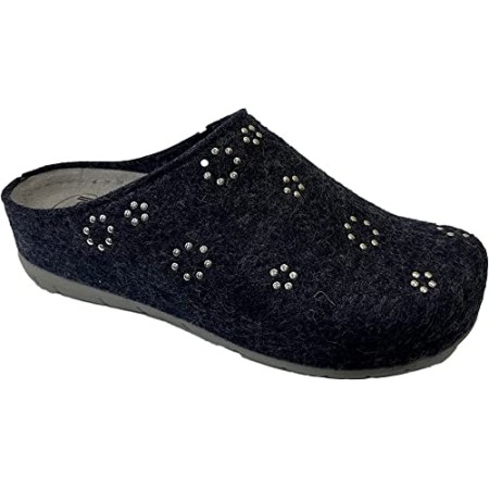 2 - INVERNESS ELASTIC Scholl Navy Blue tomaia in lana + borchiette