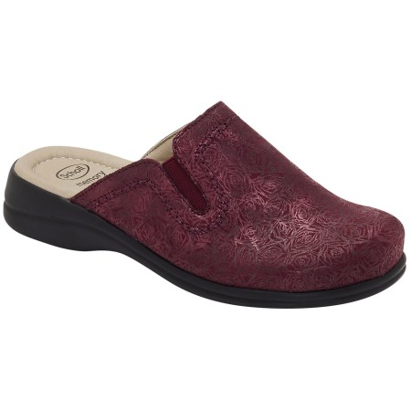 1 - NEW TOFFEE Scholl Wine tomaia in microfibra stampa floreale -