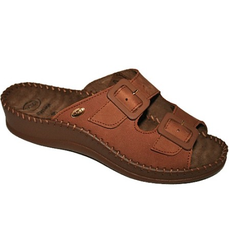 1 - Weekend Ciabatte Ortopediche colore Tan Scholl -