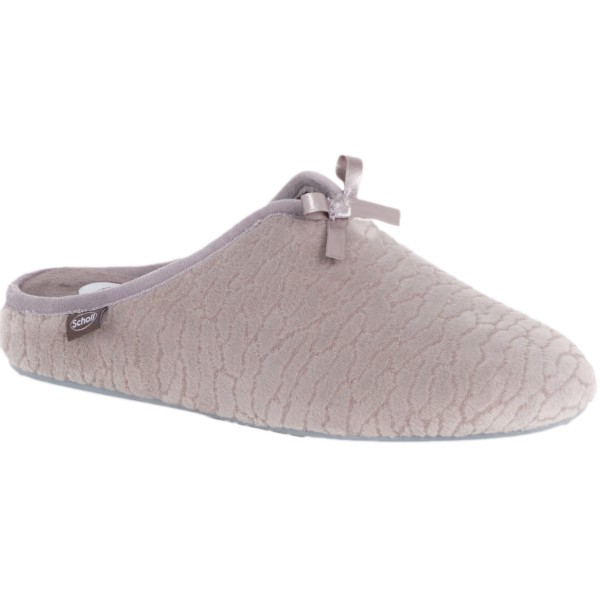 RACHELE Ciabatte Donna Scholl Pantofole in Microfibra Color Grey