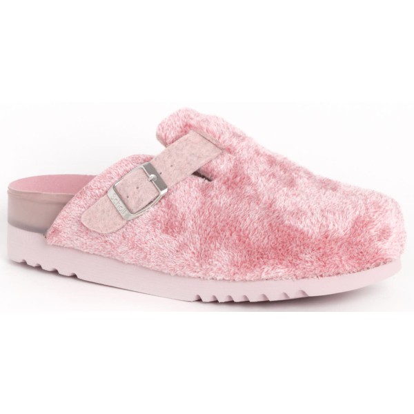 Prime POPPY Ciabatte donna Scholl Pantofole in Feltro Riciclato e Microfibra Color Pink -