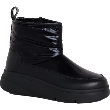 1 - ASPEN MOON ZIP Calzature Stivali Scholl Donna in Nylon e Tessuto Color Black --