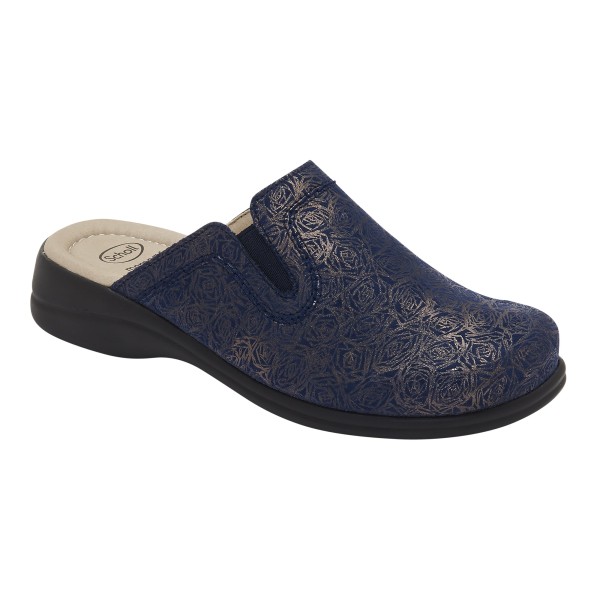 Prime NEW TOFFEE Scholl Navy Blue tomaia in microfibra stampa floreale -