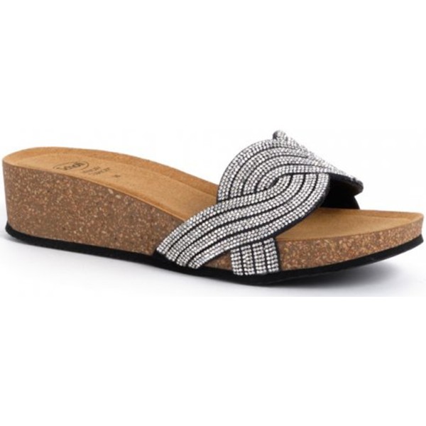 Scholl Ciabatte Estive Donna VEGAS LOW Colore Nero