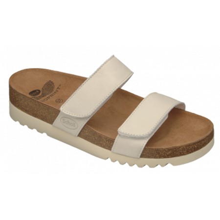 1 - Ciabatte Estive Donna Scholl  LUSAKA 2.0 Colore Bianco '24