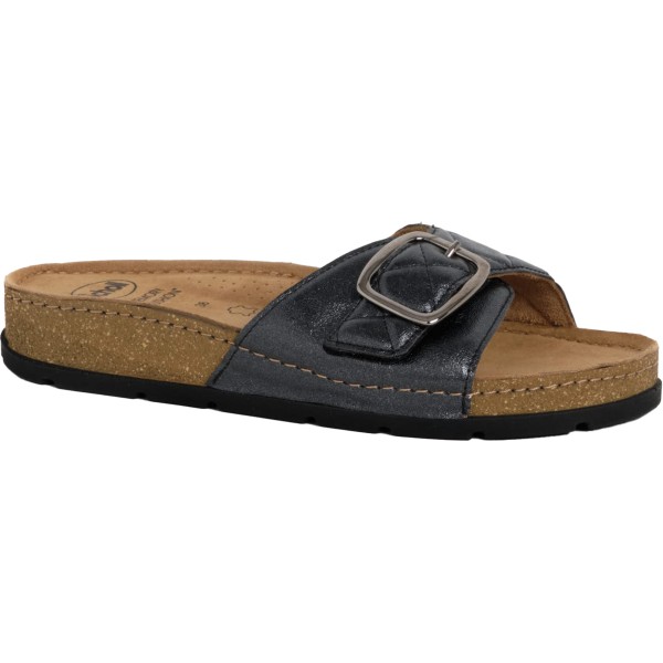 Ciabatte Estive Donna Scholl  BORA MULE Colore Nero