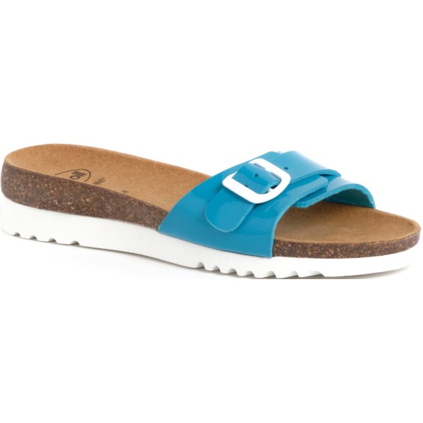 Prime Ciabatte Estive Donna Scholl  GINNI Colore Blu -