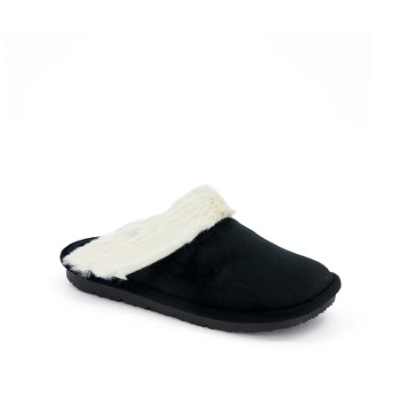 1 - Ciabatte Scholl BRIENNE Donna Pelliccia Sintetica Colore Nero