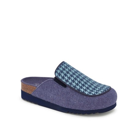 1 - Ciabatte Scholl DARIA Donna Feltro riciclato Colore Blu