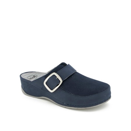 1 - Ciabatte Scholl GEMINI BUCKLE Donna Sintetico Colore Blu