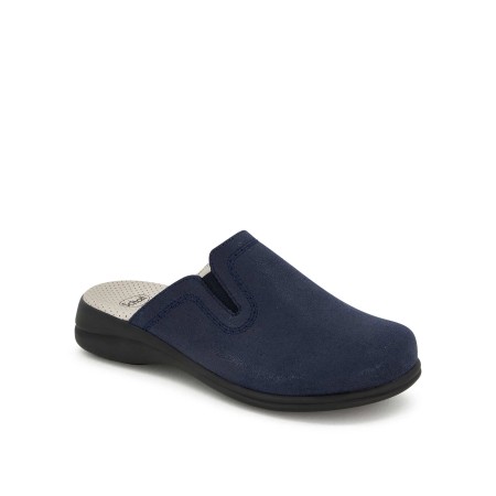 1 - Ciabatte Scholl NEW TOFFEE Donna Feltro riciclato Colore Blu