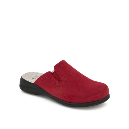 1 - Ciabatte Scholl NEW TOFFEE Donna Feltro riciclato Colore Rosso