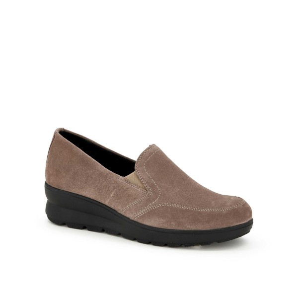 Scarpe Scholl EDDA SLIP ON Donna Pelle Scamosciata Colore Grigio