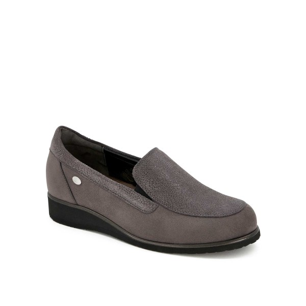 Scarpe Scholl FIONA SLIP ON Donna Pelle Scamosciata Colore Grigio