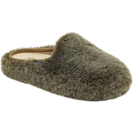 1 - Ciabatte Scholl MADDY Donna Pelliccia Sintetica Colore Verde