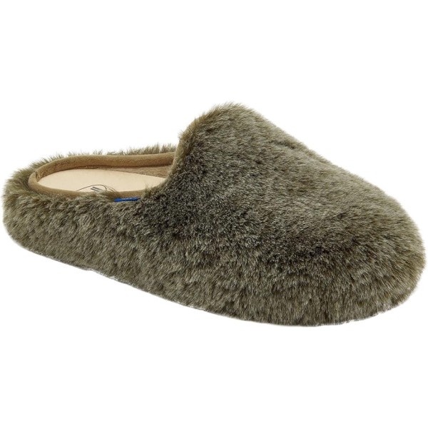 Ciabatte Scholl MADDY Donna Pelliccia Sintetica Colore Verde